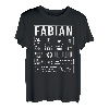 Herren Vorname Fabian Lustiger Spruch Humor T-Shirt