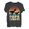 Papasaurus Rex Vater Dinosaurier Familien Dino Papa Saurus T-Shirt