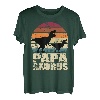 Papasaurus Rex Vater Dinosaurier Familien Dino Papa Saurus T-Shirt