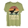 Papasaurus Rex Vater Dinosaurier Familien Dino Papa Saurus T-Shirt