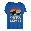 Papasaurus Rex Vater Dinosaurier Familien Dino Papa Saurus T-Shirt