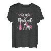 Damen Ich bin die Braut JGA Junggesellenabschied Einhorn Hochzeit T-Shirt