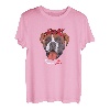 Damen Boxer Mom - Süßes Hund Mama Girlie Damen Frauchen T-Shirt