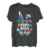 Papa Hase Osterhasen Dad Osterfreunde Daddy Vater T-Shirt