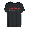 Karma Bumerang Rache Schicksal Gerechtigkeit Zen Geschenk T-Shirt