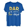 Herren Dad of Miss Onederful Outfit zum 1. Geburtstag T-Shirt