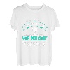 Herren Verneigt euch vor der Golf Legende Golfspieler Golf T-Shirt