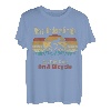 Vintage Cycling Never Underestimate A Old Guy On A Bicycle T-Shirt