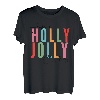 Have A Holly Xmas Jolly Weihnachten bunt T-Shirt