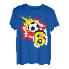 Geburtstag 6 Jahre Fußball Feier 6. Party Sport T-Shirt