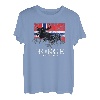 Norwegen Expedition Berge Elch Flagge T-Shirt