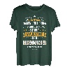 Majestät Design Lustiger Zimmerer Beruf Spruch Bogner T-Shirt