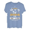 Majestät Design Lustiger Zimmerer Beruf Spruch Bogner T-Shirt