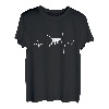 Katze Herzschlag Katzenfreund Katzenliebhaber Kater Geschenk T-Shirt