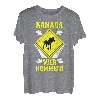 Geschenkidee Geburtstag Kanada Reise Geschenk Backpacking T-Shirt