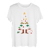 Weihnachtsbaum Weihnachten Neujahr Line Dance Xmas Winter T-Shirt