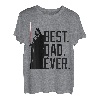 Hapfox Darth Vader Bester Papa T-Shirt