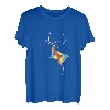LGBTQ Gay Trans Bi Rainbow Kiss Mouth Regenbogen Kuss Mund T-Shirt
