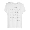 Reise Symbole zum Zeigen I Weltweit Wortlos Sprechen T-Shirt