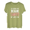 Damen So sieht die Beste Tante der Welt aus Muttertag Geschenk Fun T-Shirt