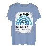 Regenbogen Können wir Blue Myalgische Enzephalomyelitis Awareness tragen T-Shirt
