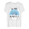 Regenbogen Können wir Blue Myalgische Enzephalomyelitis Awareness tragen T-Shirt