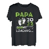 Herren Papa Geschenk für werdende Papa 2022 Ladung T-Shirt
