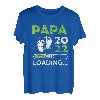 Herren Papa Geschenk für werdende Papa 2022 Ladung T-Shirt
