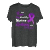 I Wear Purple For My Sister Epilepsy Awareness Shirt T-Shirt