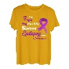 I Wear Purple For My Sister Epilepsy Awareness Shirt T-Shirt