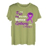 I Wear Purple For My Sister Epilepsy Awareness Shirt T-Shirt
