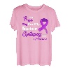 I Wear Purple For My Sister Epilepsy Awareness Shirt T-Shirt