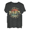 Herren Vintage Bester Papa der Welt Vatertag Vater T-Shirt