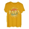 Herren Vintage Bester Papa der Welt Vatertag Vater T-Shirt