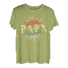 Herren Vintage Bester Papa der Welt Vatertag Vater T-Shirt