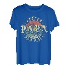 Herren Vintage Bester Papa der Welt Vatertag Vater T-Shirt