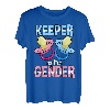 Keeper Of The Gender Schnuller für Babyparty T-Shirt