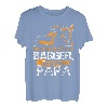 Bauarbeiter Lustig - Mein Held Fährt Bagger Papa Kinder T-Shirt