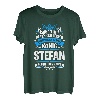 Stefan Namensshirt mit lustigem König Spruch T-Shirt