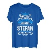 Stefan Namensshirt mit lustigem König Spruch T-Shirt