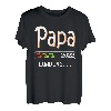 Herren Werdender Papa 2022 Werdender Vater 2022 - Papa 2022 loading T-Shirt