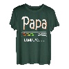 Herren Werdender Papa 2022 Werdender Vater 2022 - Papa 2022 loading T-Shirt