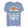 Introverted But Willing To Discuss Cats, lustige Katze Retro T-Shirt