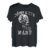 Herren Böser Alter Mann Vater Opa Nordmann Totenkopf Skull Wikinger T-Shirt