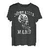 Herren Böser Alter Mann Vater Opa Nordmann Totenkopf Skull Wikinger T-Shirt