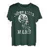 Herren Böser Alter Mann Vater Opa Nordmann Totenkopf Skull Wikinger T-Shirt