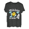 Kinder Süße Biene Geburtstagshirt Frech & Endlich 4 Jahre Mädchen T-Shirt