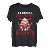 Ich Bin Nicht Dein Vater Bei Dir Brennts Lusitges Feuerwehr T-Shirt