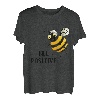 Bienen - Bee Positiv (D010-0754B) T-Shirt