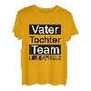Vater Tochter Team #untrennbareverbindung Familie T-Shirt